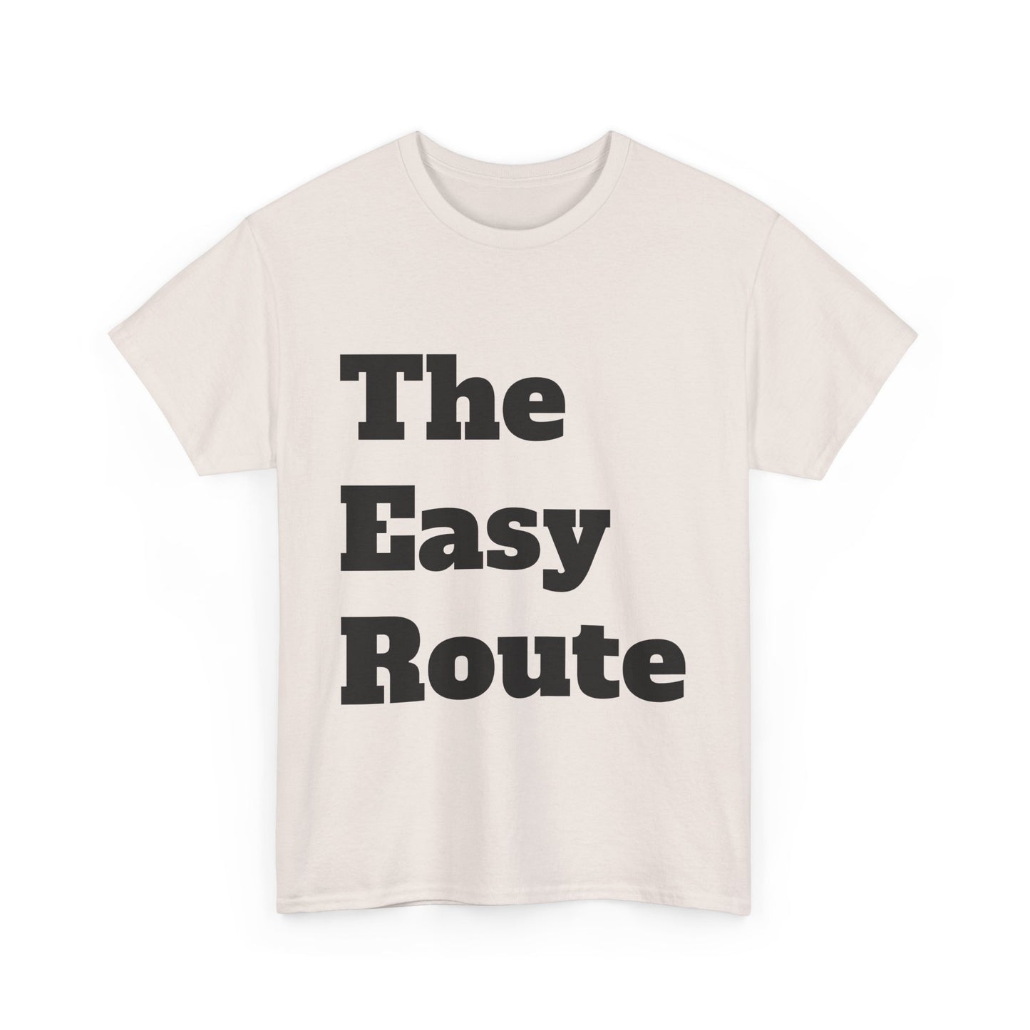 The Easy Route - Unisex Heavy Cotton Tee