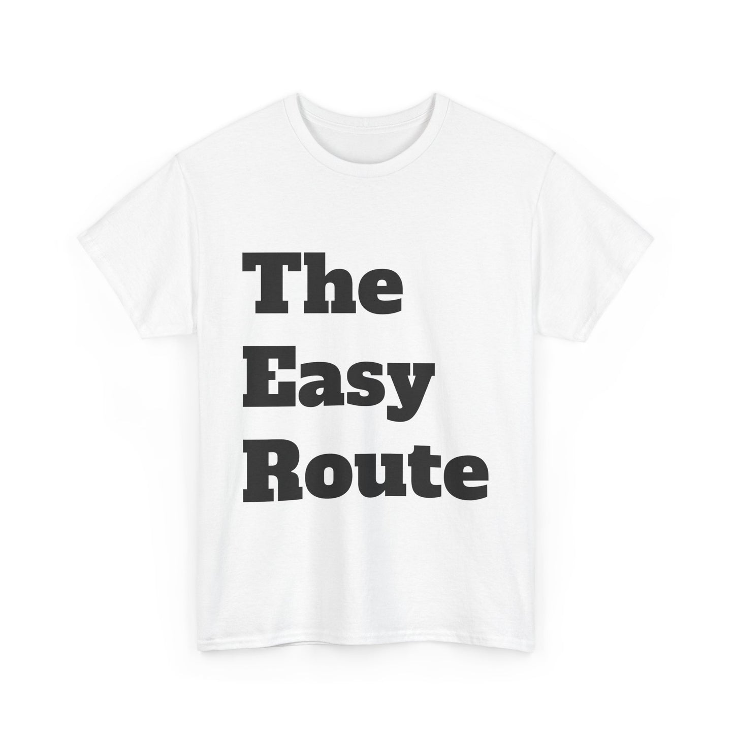 The Easy Route - Unisex Heavy Cotton Tee