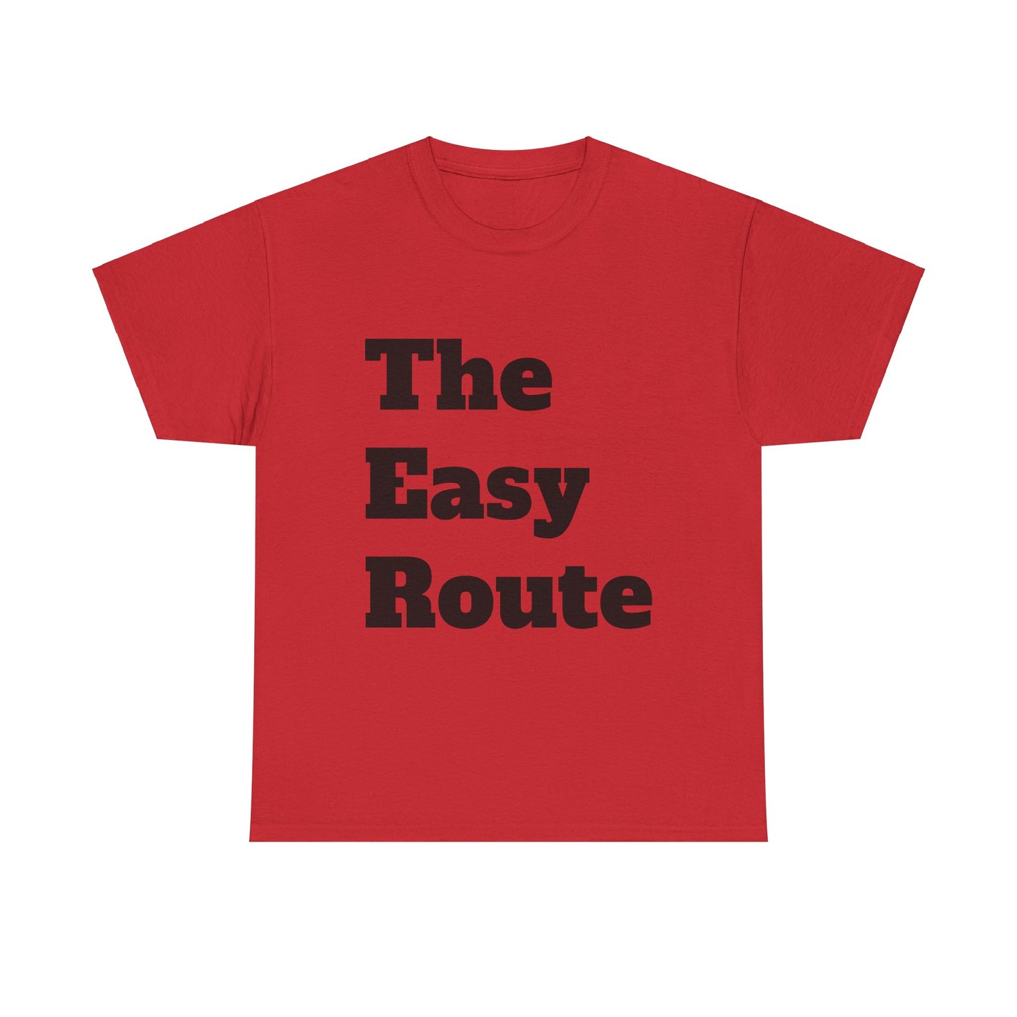 The Easy Route - Unisex Heavy Cotton Tee