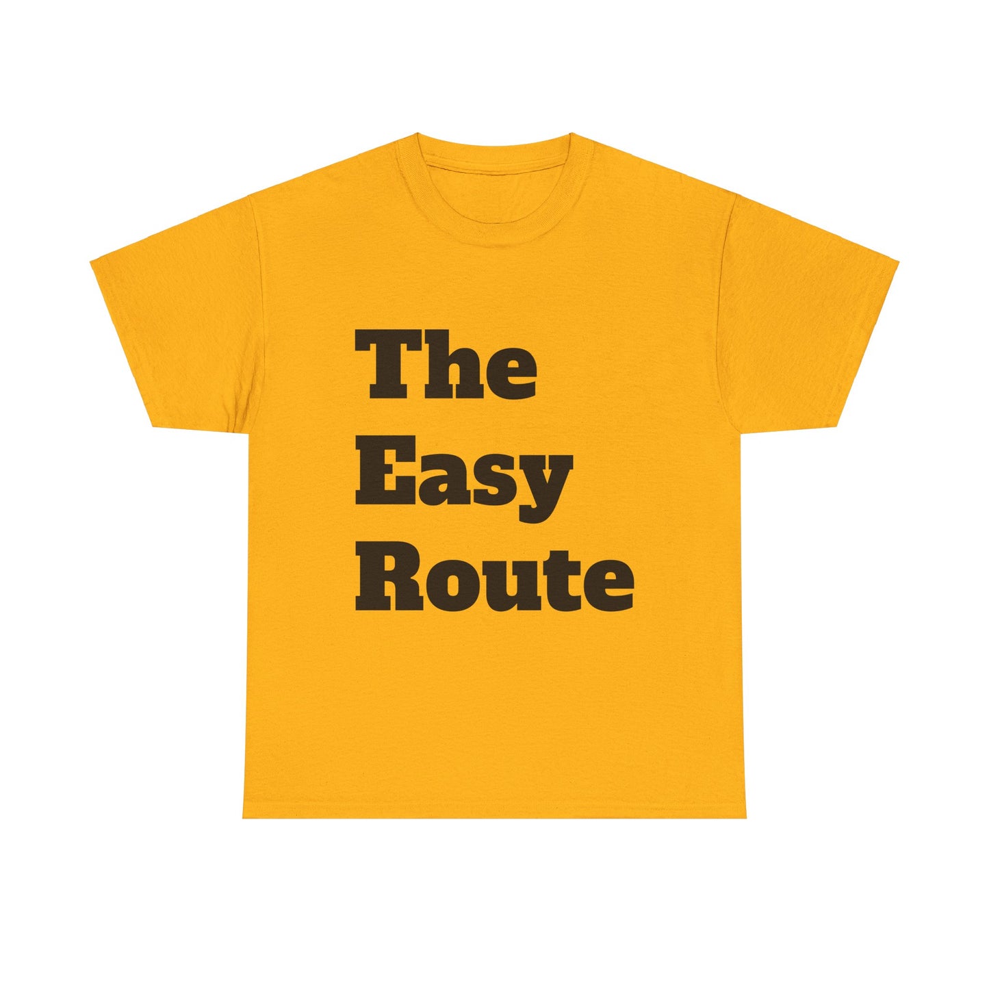 The Easy Route - Unisex Heavy Cotton Tee