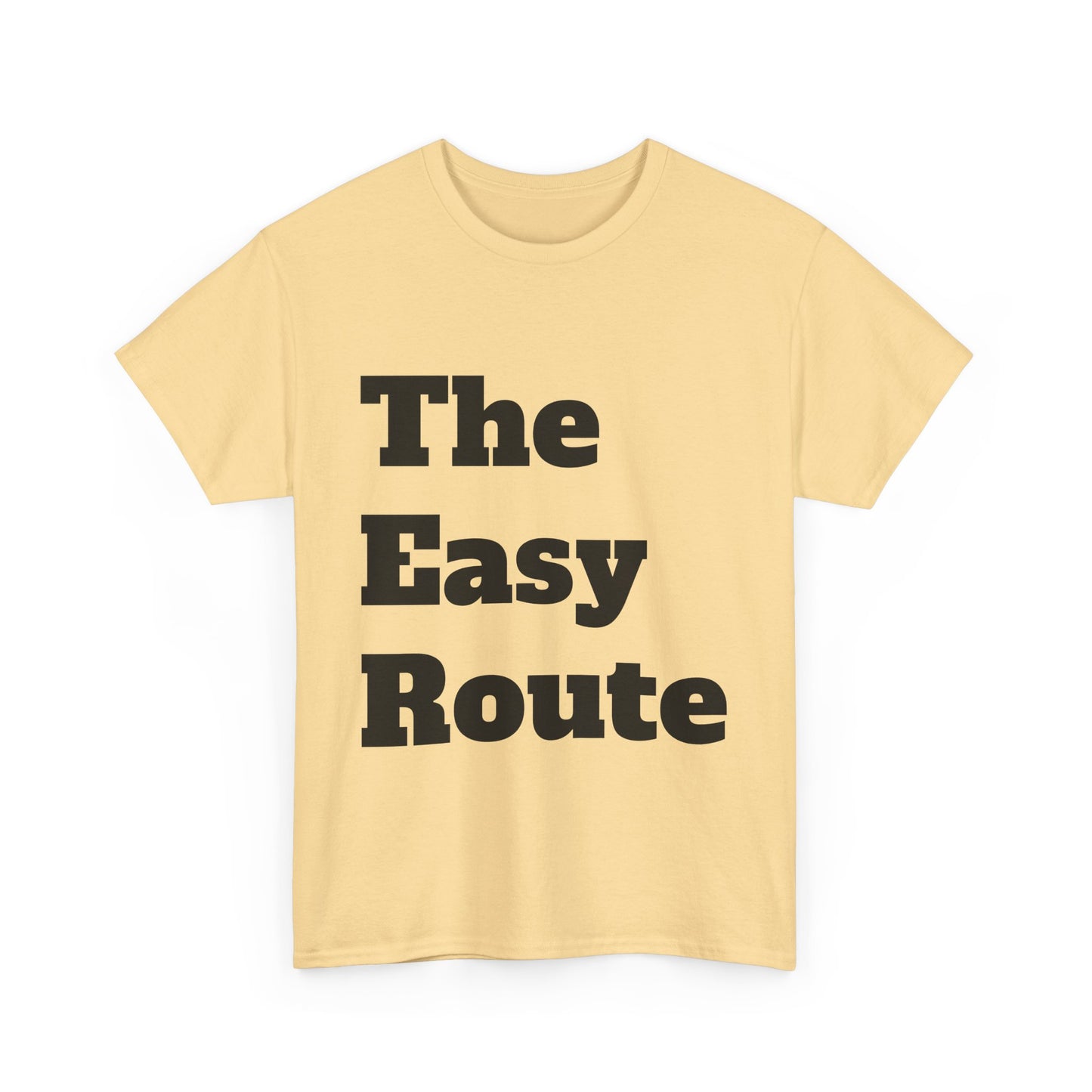 The Easy Route - Unisex Heavy Cotton Tee
