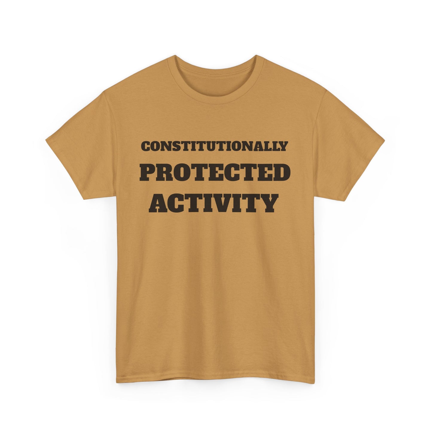 CONSTITUTIONALLY PROTECTED ACTIVITY  - Unisex Heavy Cotton Tee
