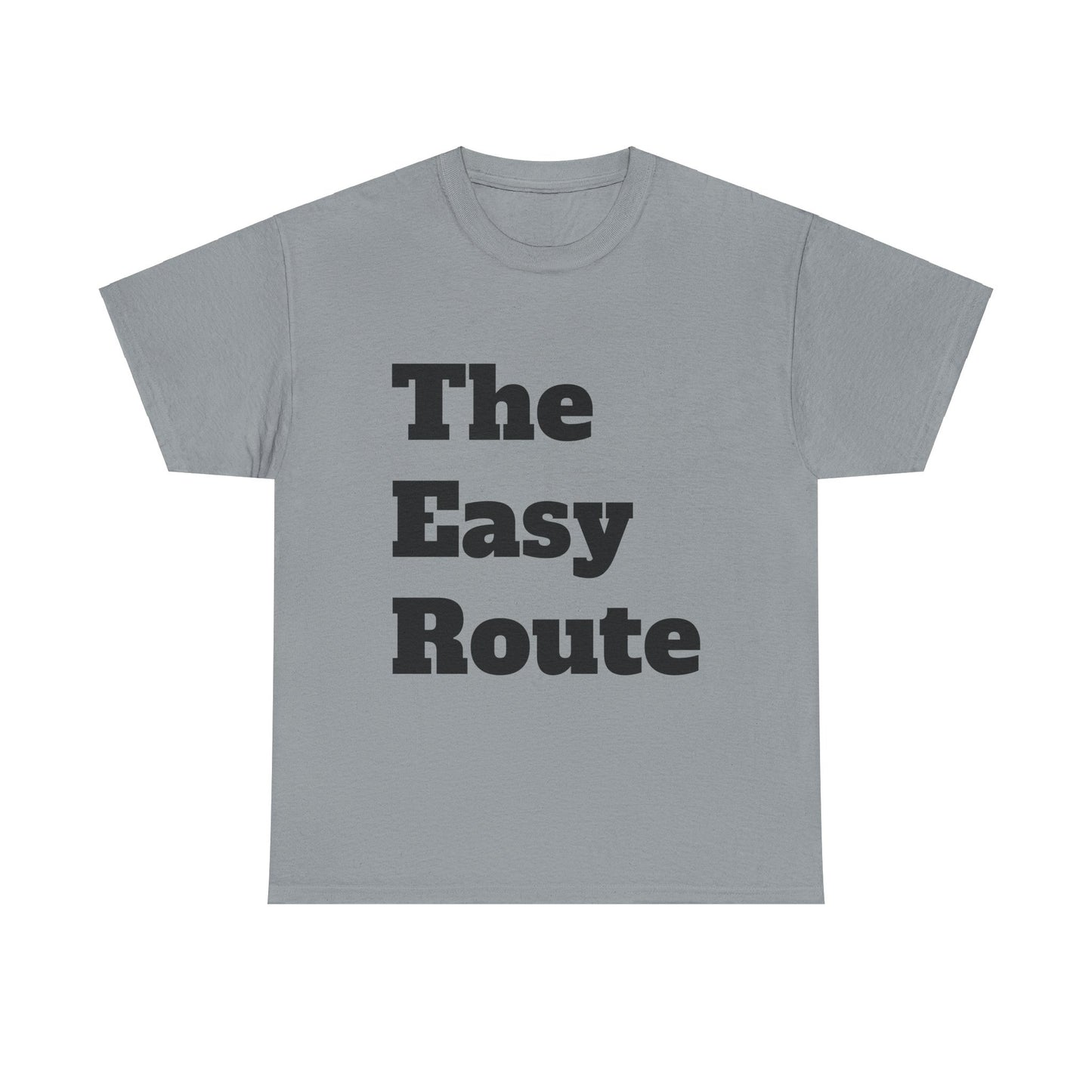 The Easy Route - Unisex Heavy Cotton Tee