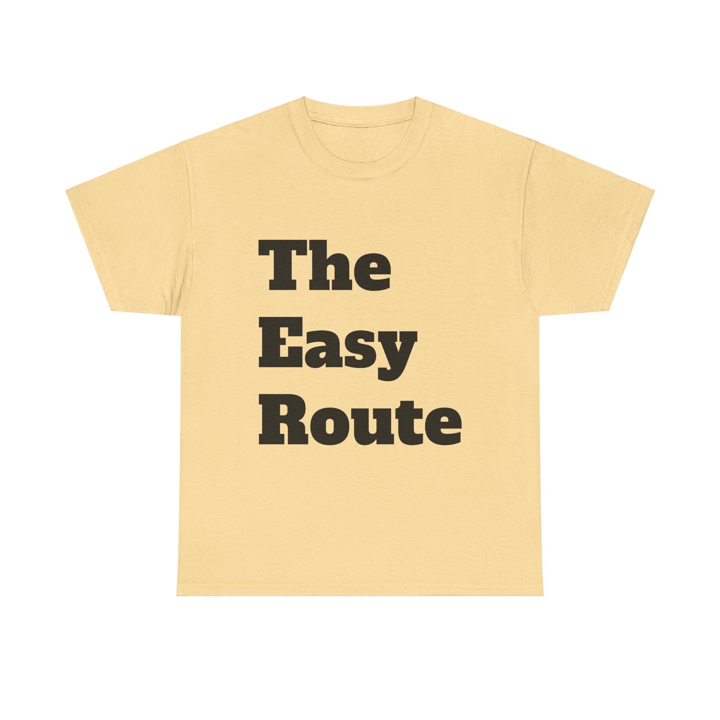 The Easy Route - Unisex Heavy Cotton Tee