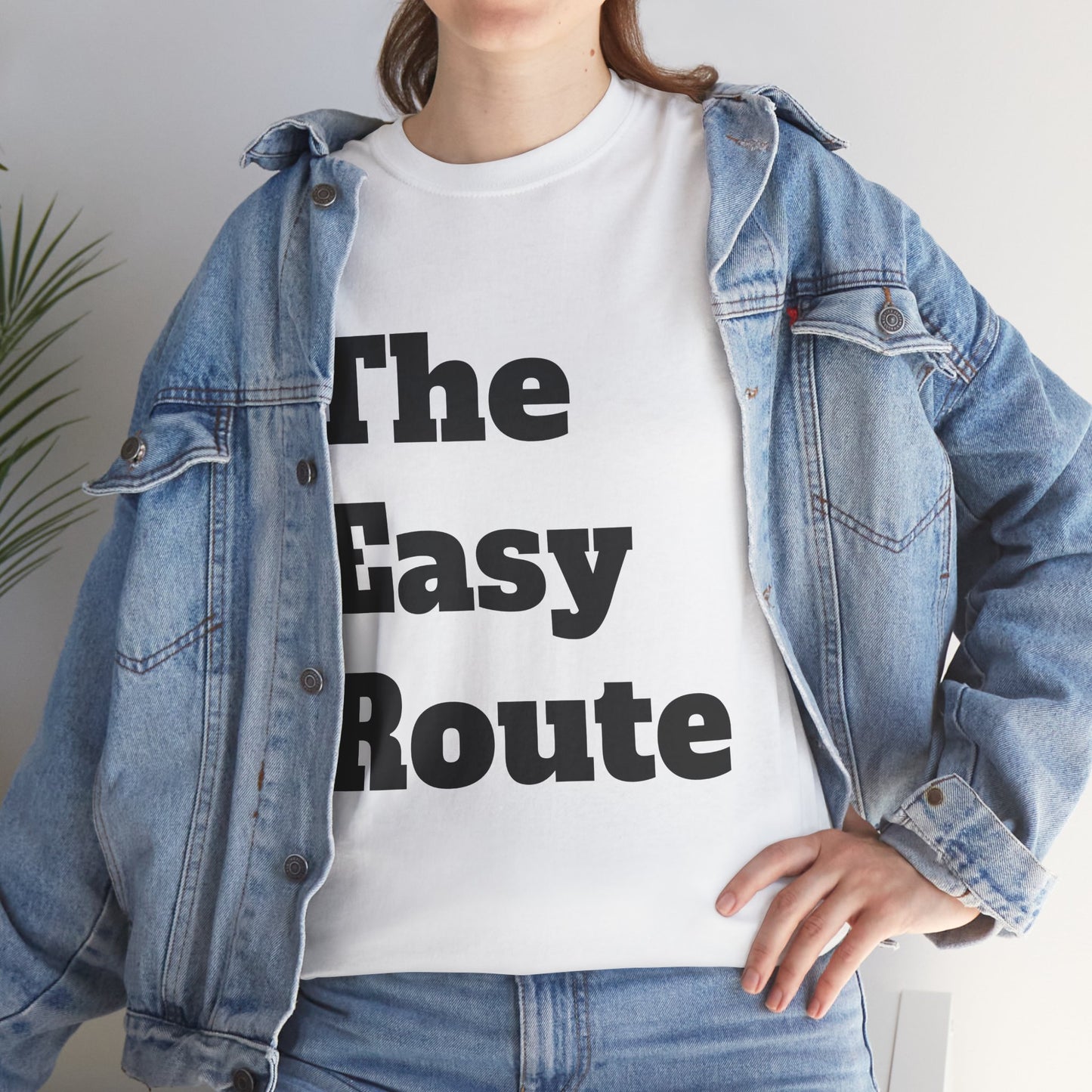 The Easy Route - Unisex Heavy Cotton Tee